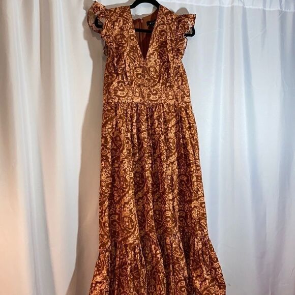 ANTHROPOLOGIE BY ATSU ALTIMRA MIDI DRESS - Picture 2 of 5